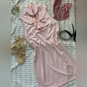 Ruffled Pink Dress